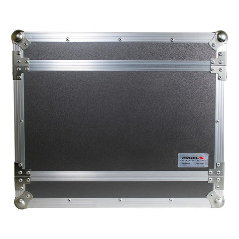Proel Cr123blkm Case Rack De 3 Unidades Audio Negro