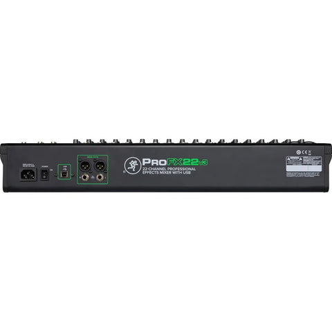 Mezcladora Profesional 22ch C/efectos Y Usb Mackie Profx22v3