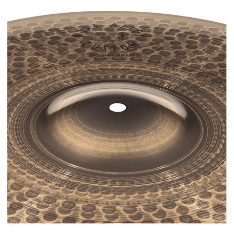 Platillo Thin Bronce Crash 17 Pulgadas Pure Alloy Custom Meinl Pac17mtc Bronce Ahumado