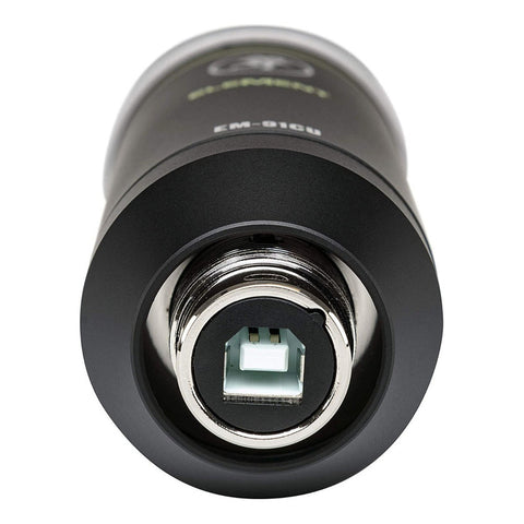 Micrófono De Condensador Mackie Usb Em-91cu Color Negro