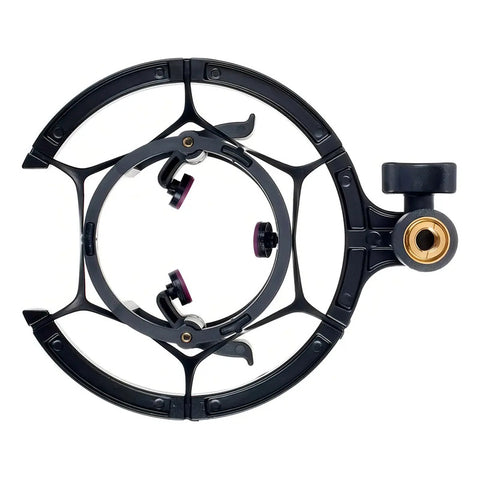 Soporte Para Micrófono Aston Swift Negro, Con Suspensión Universal Antivibración