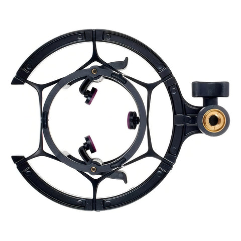 Soporte Micrófono Amortiguador Universal Negro Aston Swift Negro