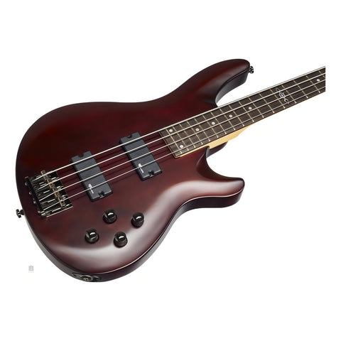 Sgr Schecter C-4 Bass Bajo Eléctrico Nogal Satinado Walnut