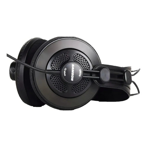 Audífonos Over-ear Samson Sr850 Gamer Con Cancelación De Ruido Negro