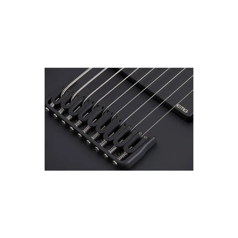 Schecter Damien Platinum 9 Sbk Guitarra Eléctrica 9 Cuerdas Color Negro Diestro
