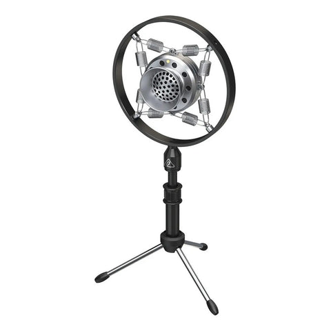 Micrófono Usb Vintage Con Spring Mount Behringer Bv635 Negro