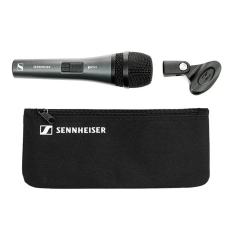 Microfono Vocal Dinámico Cardioide Sennheiser E835-s Gris