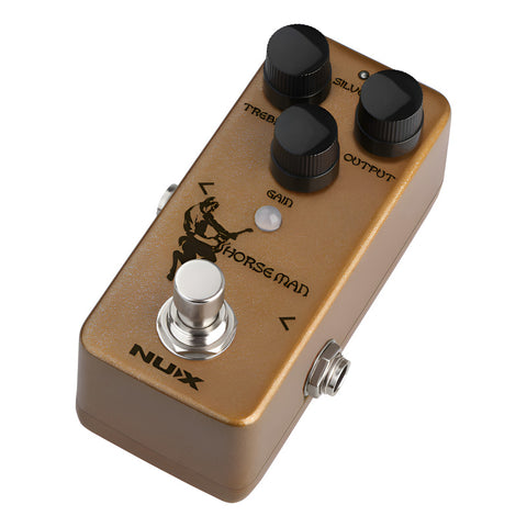 Pedal Overdrive Para Guitarra Nux Nod-1 Horseman Overdrive Dorado