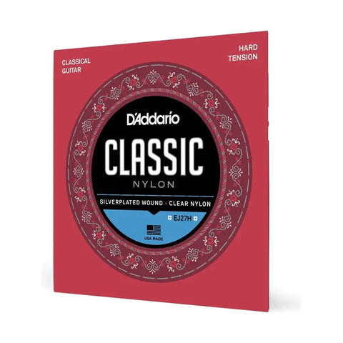 Cuerdas Guitarra Nylon Dura 3 Agudos 3 Graves Daddario Ej27h