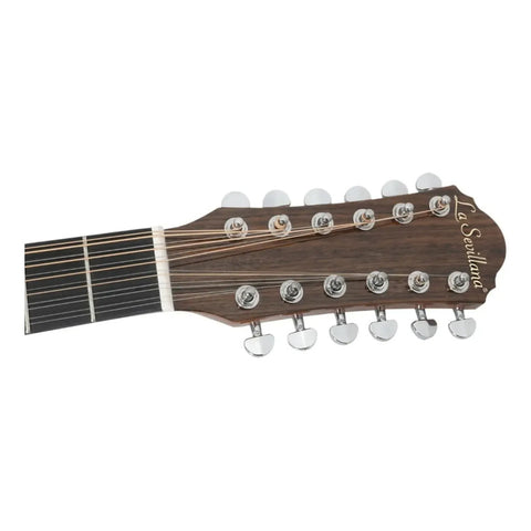 Guitarra 12 Cuerdas La Sevillana Ju-1200ceq Natural Natural Diestro