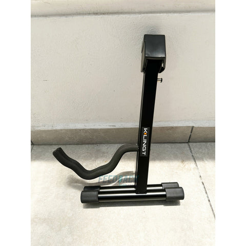 Atril Guitarra Ajuste De Gatillo Klingt Klt 006 Guitar Stand Negro