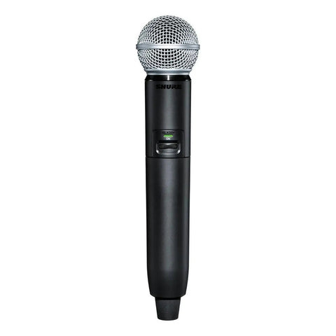 Shure Glxd24+/sm58, Sistema De Micrófono Inalámbrico Digital Color Negro