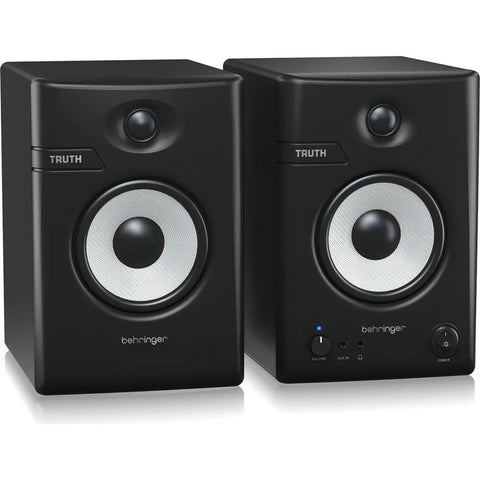 Par De Monitores De Estudio Autoamplificados Behringer Truth Negro