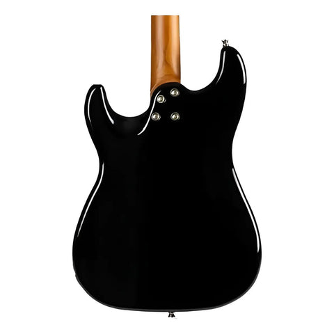 Guitarra Eléctrica Negros Stratocaster 6 Cuerdas Diestro Js-400 Ht Jet Guitars Negro Palo De Rosa