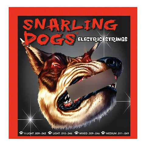 Cuerdas Guitarra Eléctrica D'andrea Snarling Dogs Nickel .009-.046