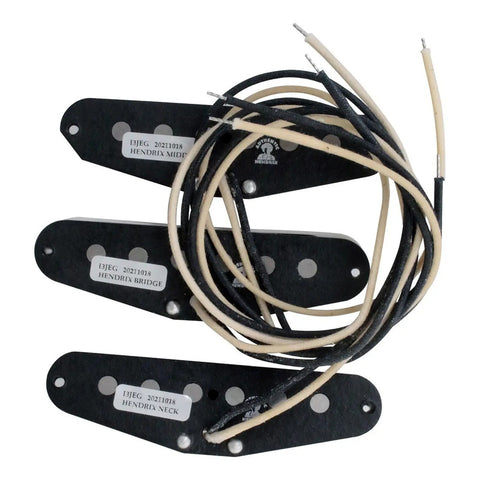 Set De Pastillas Singlecoil Seymour Duncan Hendrixstratwhite Blanco