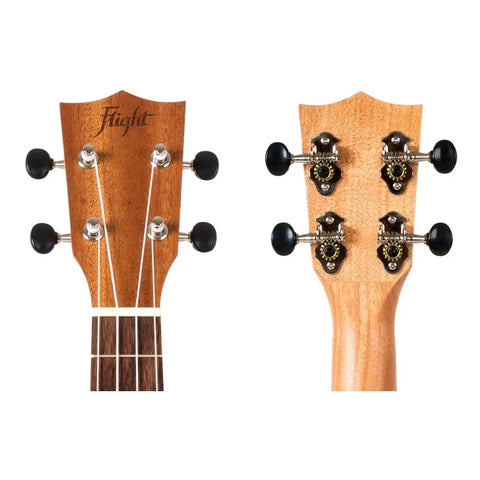 Ukelele Acústico Soprano De 12 Trastes Flight Nus380 Topaz Topaz
