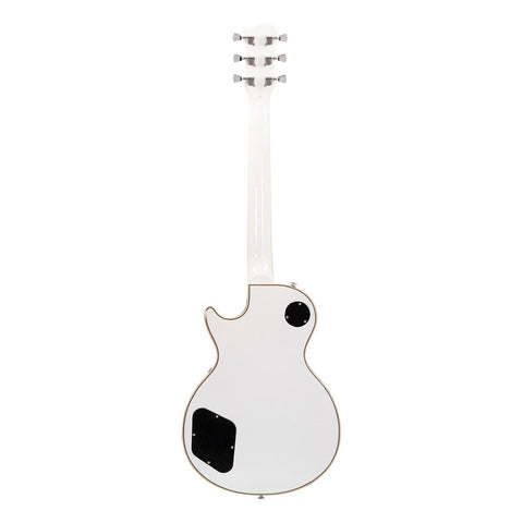 Guitarra Eléctrica Con Case Serie Unique Cosmos Ii-wh Babilo Color Blanco