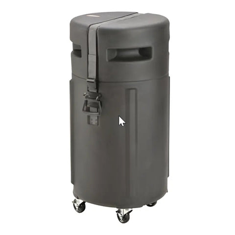Estuche Conga Tumba Skb 1skb-d3217 18.5  Ruedas Negro Polietileno