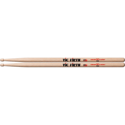 Baquetas De 16 Pulgadas De Largo Vic Firth 55a Madera