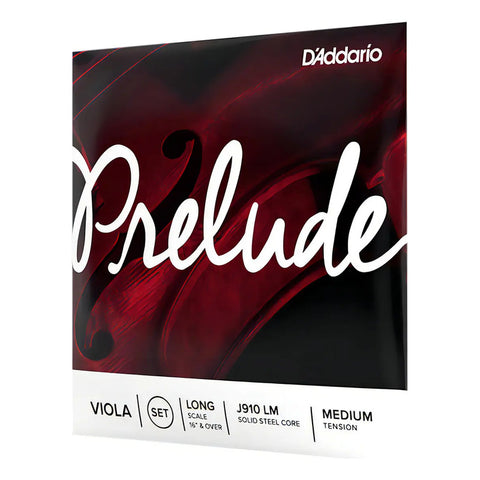 Juego De Cuerdas Para Viola Escala Larga D'addario J-910 L
