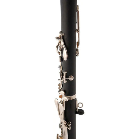 Clarinete Si Bemol Benjamin Adams Cl100 17 Llaves Niqueladas Negro
