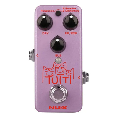 Pedal Octavador Nux Npo-2 Tutti Lila