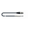 Cable P/microfono Xlr Hembra Jack Mono 5mts Quiklok Mx/777-5