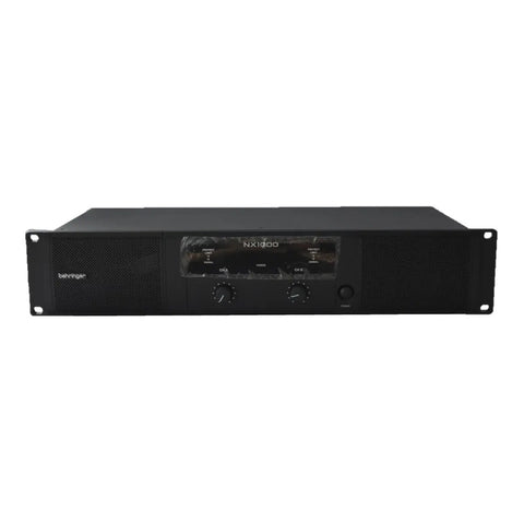 Amplificador De Poder De 2 Canales, Behringer Nx1000 Negro