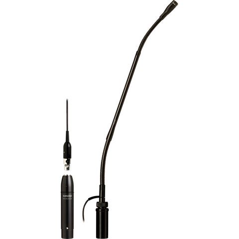 Micrófono Condensador Cuello De Ganso Shure Mx412se/s Negro