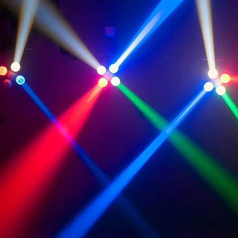 Luz De Escenario Led Beam Adj Rotobeam 4 Luces Color Rgbw