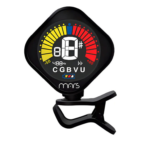 Afinador Mars Mrs-1000x Clip Múltiples Instrumentos Color Negro