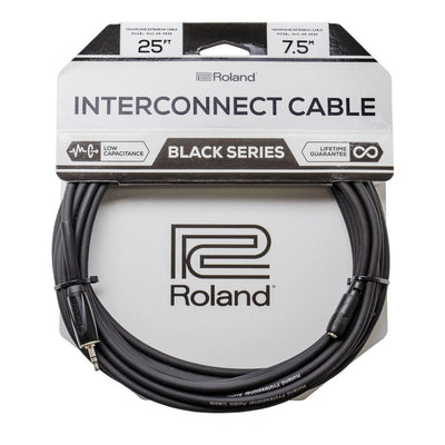 Cable Trs Plug 1/8 Trs Hembra 1/8 7.5 Mts Roland Rhc-25-3535