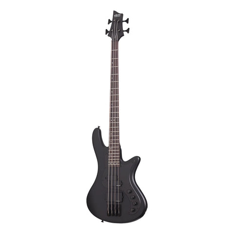 Bajo Eléctrico Activo 4 Cuerdas Schecter Stiletto Stealth-4 Diestro Negro 4