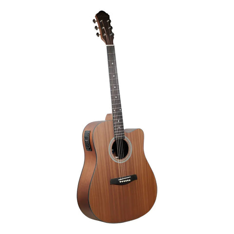 Guitarra Electroacústica Texana La Sevillana Tx-100ceq Ms Natural