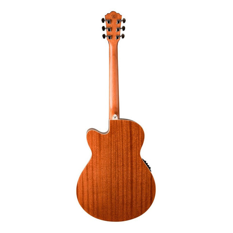 Guitarra Electroacústica Con Resaque Washburn Mod.g7sce Natural Diestro