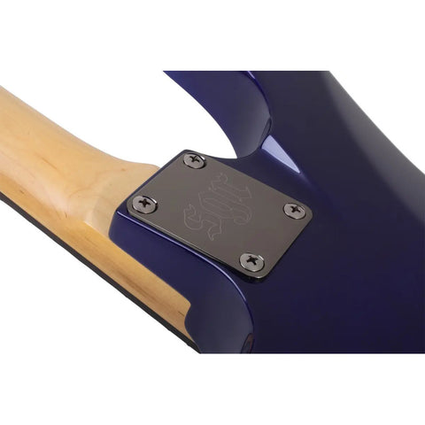 Guitarra Eléctrica Color Azul Eléctrico, Sgr By Schecter C1 Diestro Azul Palo De Rosa