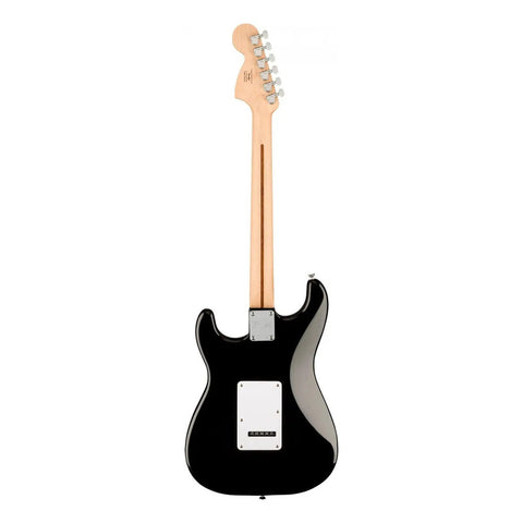 Guitarra Eléctrica Squier By Fender Affinity Series Stratocaster De Álamo Black Brillante Con Diapasón De Arce Diestro