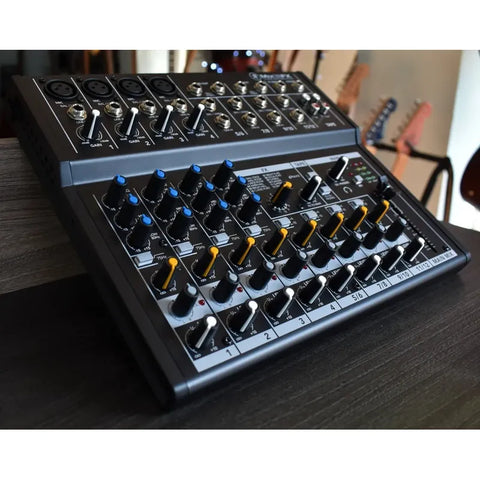 Mezcladora 12 Canales Compacta Con Efectos, Mackie Mix12fx