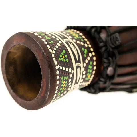 Djembe De Caoba 4.5x8 PuLG Serie Python Headliner Hdj6-xxs Marrón