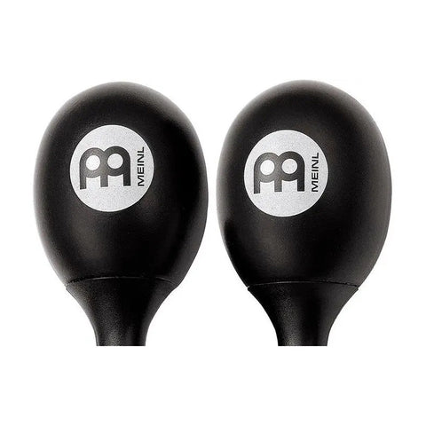 Par De Maracas Egg De Plástico De 6 Pulgadas Meinl Pembk Negro