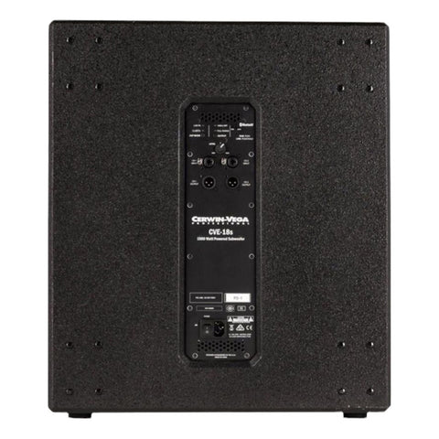Subwoofer 15  Activo Amplificado Cerwin Vega Cve-18s-na Negro