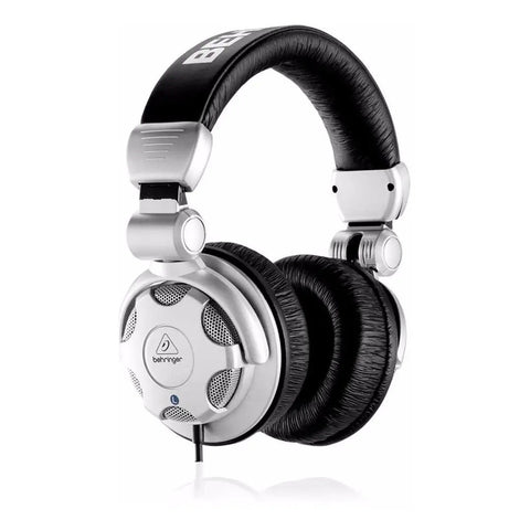 Audífonos Diadema Graves Alta Definición Behringer Hpx2000 Plateado/negro