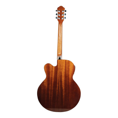 Guitarra Electroacústica Jumbo La Sevillana Ju-340ceq Nat