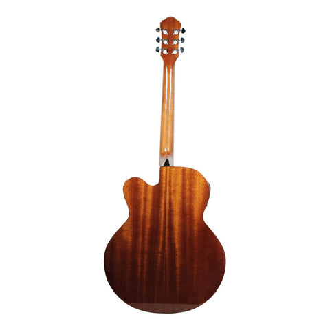 Guitarra Electroacústica Jumbo La Sevillana Ju-340ceq Nat Natural