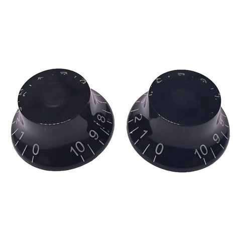 Botones Black Axlabs Bell Knob Left (white Font) Negro