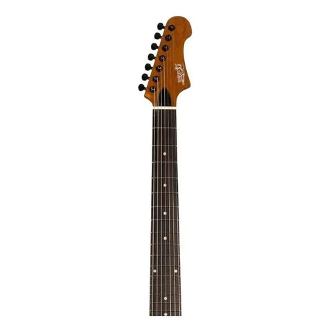 Jet Guitars Js-407 Mbk R China Diestro Negro Palo De Rosa