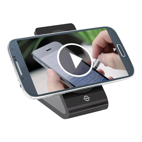 Soporte P/smartphone Color Negro Konig & Meyer 19850-000-55