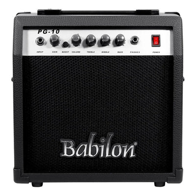 Paquete De Guitarra Eléctrica Babilon Epic-mrd Pack Rojo