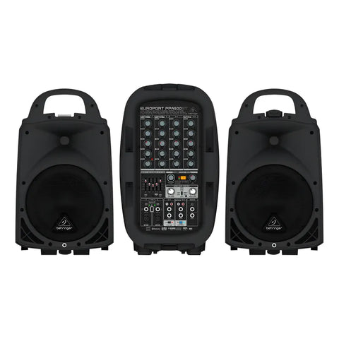 Sistema Altavoz Portátil Ultracompacto Behringer Ppa500bt Negro